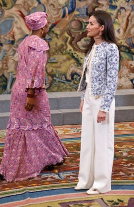 Queen Letizia receives at La Zarzuela Palace a representation of the United Nations Refugee Agency UNHCR Queen Letizia receives at La Zarzuela Palace a representation of the United Nations Refugee Agency UNHCR on the occasion of the 75th anniversary of the organization, on April 14, 2026, in Madrid Spain AUDIENCE ROYAL HOUSE QUEEN LETIZIA UNHCR 14 APRIL 2026 Antonio Gutié Madrid Madrid Madrid Spain  Copyright: xAntonioxGutiÃ rrezx 7438048