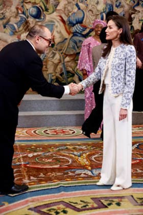 Queen Letizia receives at La Zarzuela Palace a representation of the United Nations Refugee Agency UNHCR Queen Letizia receives at La Zarzuela Palace a representation of the United Nations Refugee Agency UNHCR on the occasion of the 75th anniversary of the organization, on April 14, 2026, in Madrid Spain AUDIENCE ROYAL HOUSE QUEEN LETIZIA UNHCR 14 APRIL 2026 Antonio Gutié Madrid Madrid Madrid Spain  Copyright: xAntonioxGutiÃ rrezx 7438053