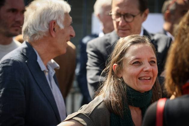REMOVAL OF PORTRAITS OF CECILE KOHLER AND JACQUES PARIS ASSEMBLEE NATIONALE Thomas Padilla MAXPPP Paris FRANCE 14 04 2026 CEREMONIE DE DECROCHAGE DES DEUX EX OTAGES EN IRAN, CECILE KOHLER ET JACQUES PARIS SUR LES GRILLES DE LASSEMBLEE NATIONALE Ceremony for the removal of the two former hostages in Iran, Cecile Kohler and Jacques Paris on the gates of the National Assembly in Paris on April 14, 2026 Paris FRANCE  Copyright: xMAXPPPxThomasxPadillax TPA260414041 TPA260414041