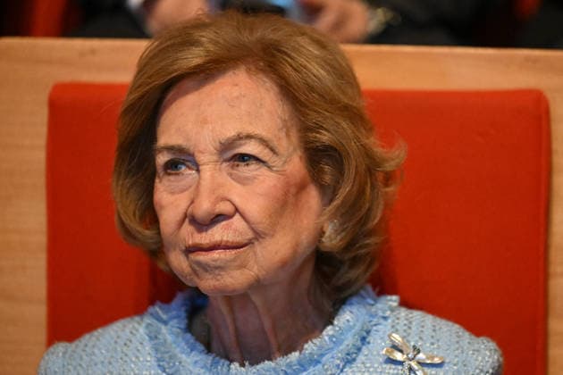 Royals At 37th Global Conference of Alzheimer Disease International - Lyon Queen Sofía of Spain attending the 37th Global Conference of Alzheimer’s Disease International (ADI) in Lyon, France on April 14, 2026. Photo by Julien Reynaud APS-Medias ABACAPRESS.COM Lyon France  Copyright: xReynaudxJulien APS-Medias ABACAx