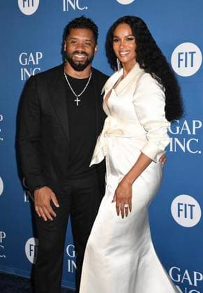 NEW YORK, NY- APRIL 14: Russell Wilson and Ciara at the 2026 FIT Annual Gala Honoring Honoring Richard Dickson at the Cathedral of St. John the Divine on April 14, 2026 in New York City. Copyright: xmpi099x