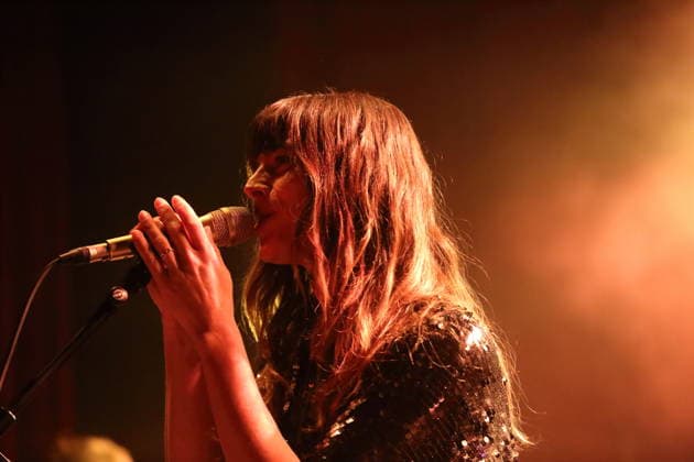 Melody Prochet aka Melodys Echo Chamber at a concert at the Lido in Berlin, April 14, 2026 Melodys Echo Chamber concert Berlin