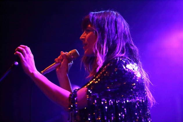 Melody Prochet aka Melodys Echo Chamber at a concert at the Lido in Berlin, April 14, 2026 Melodys Echo Chamber concert Berlin