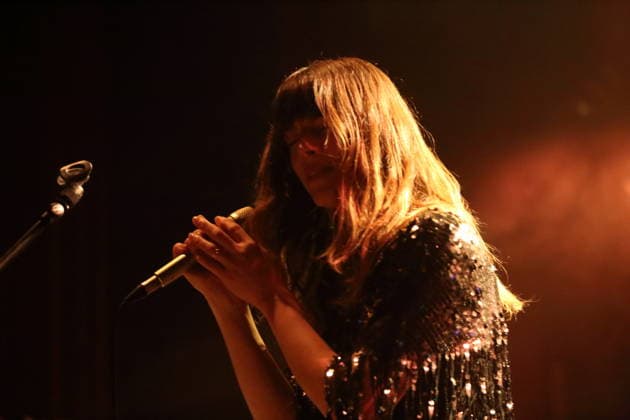 Melody Prochet aka Melodys Echo Chamber at a concert at the Lido in Berlin, April 14, 2026 Melodys Echo Chamber concert Berlin