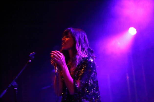 Melody Prochet aka Melodys Echo Chamber at a concert at the Lido in Berlin, April 14, 2026 Melodys Echo Chamber concert Berlin