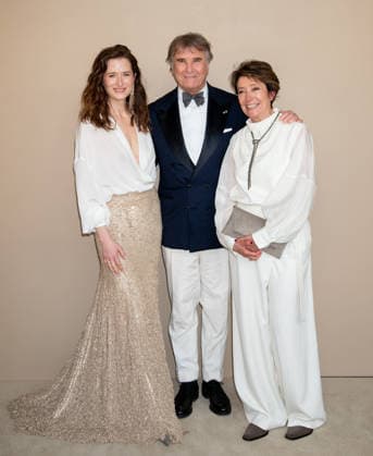 Brunello: The Gracious Visionary New York Gala Screening Featuring: Grace Gummer, Brunello Cucinelli, Federica Benda Where: New York, New York, United States When: 15 Apr 2026 Credit: Janet Mayer INSTARimages.com EDITORIAL USE ONLY. NOT FOR USE BY NEWSPAPERS BASED IN THE UK. Copyright: xx instar55617175