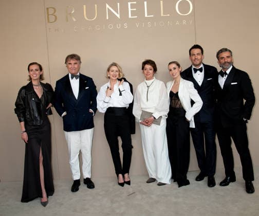 Brunello: The Gracious Visionary New York Gala Screening Featuring: Carolina Cucinelli, Brunello Cucinelli, Naomi Watts, Federica Benda, Camilla Cucinelli, Riccardo Stefanelli and Oscar Isaac Where: New York, New York, United States When: 15 Apr 2026 Credit: Janet Mayer INSTARimages.com EDITORIAL USE ONLY. NOT FOR USE BY NEWSPAPERS BASED IN THE UK. Copyright: xx instar55617205
