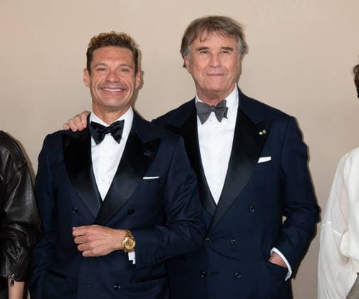 Brunello: The Gracious Visionary New York Gala Screening Featuring: Ryan Seacrest, Brunello Cucinelli Where: New York, New York, United States When: 15 Apr 2026 Credit: Janet Mayer INSTARimages.com EDITORIAL USE ONLY. NOT FOR USE BY NEWSPAPERS BASED IN THE UK. Copyright: xx instar55617170