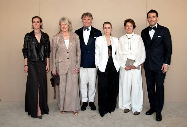 Brunello: The Gracious Visionary New York Gala Screening Featuring: Carolina Cucinelli, Martha Stewart, Brunello Cucinelli, Camilla Cucinelli, Federica Benda, Riccardo Stefanelli Where: New York, New York, United States When: 15 Apr 2026 Credit: Janet Mayer INSTARimages.com EDITORIAL USE ONLY. NOT FOR USE BY NEWSPAPERS BASED IN THE UK. Copyright: xx instar55617138