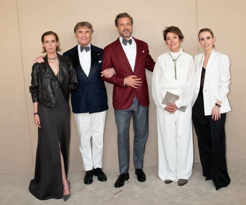 Brunello: The Gracious Visionary New York Gala Screening Featuring: Carolina Cucinelli, Brunello Cucinelli, Joshua Jackson, Federica Benda, Camilla Cucinelli Where: New York, New York, United States When: 15 Apr 2026 Credit: Janet Mayer INSTARimages.com EDITORIAL USE ONLY. NOT FOR USE BY NEWSPAPERS BASED IN THE UK. Copyright: xx instar55617161