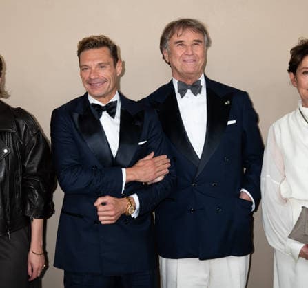 Brunello: The Gracious Visionary New York Gala Screening Featuring: Ryan Seacrest, Brunello Cucinelli Where: New York, New York, United States When: 15 Apr 2026 Credit: Janet Mayer INSTARimages.com EDITORIAL USE ONLY. NOT FOR USE BY NEWSPAPERS BASED IN THE UK. Copyright: xx instar55617171
