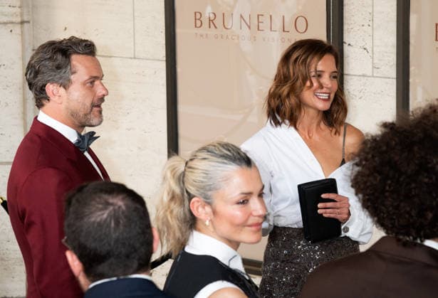 Brunello: The Gracious Visionary New York Gala Screening Featuring: Joshua Jackson, Katie Holmes Where: New York, New York, United States When: 15 Apr 2026 Credit: Janet Mayer INSTARimages.com EDITORIAL USE ONLY. NOT FOR USE BY NEWSPAPERS BASED IN THE UK. Copyright: xx instar55617178