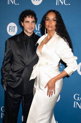 NEW YORK, NY APRIL 14 Zac Posen and Ciara at the 2026 FIT Annual Gala Honoring Richard Dickson at the Cathedral of St John the Divine on April 14, 2026 in New York City Credit Jack Fycke AdMedia 455055 2026 04 14 New York New York City  Copyright: xAdMediax STAR_455055_025