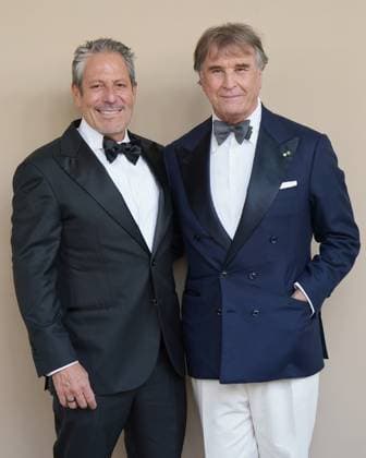 Darren Star, Brunello Cucinelli at arrivals for BRUNELLO: THE GRACIOUS VISIONARY Gala Screening, David H. Koch Theater at Lincoln Center, New York, NY, April 14, 2026. Photo By: Kristin Callahan Everett Collection BRUNELLO: THE GRACIOUS VISIONARY Gala Screening PUBLICATIONXNOTxINxCANxCHNxFRAxITAxJPNxNORxPOLxRUSxESPxUKxUSA