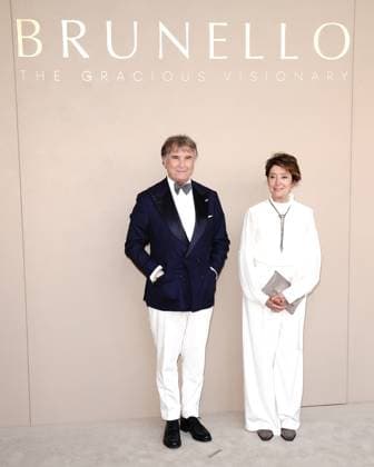 Brunello Cucinelli, Federica Benda at arrivals for BRUNELLO: THE GRACIOUS VISIONARY Gala Screening, David H. Koch Theater at Lincoln Center, New York, NY, April 14, 2026. Photo By: Kristin Callahan Everett Collection BRUNELLO: THE GRACIOUS VISIONARY Gala Screening PUBLICATIONXNOTxINxCANxCHNxFRAxITAxJPNxNORxPOLxRUSxESPxUKxUSA