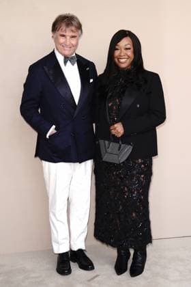 Brunello Cucinelli, Shonda Rhimes at arrivals for BRUNELLO: THE GRACIOUS VISIONARY Gala Screening, David H. Koch Theater at Lincoln Center, New York, NY, April 14, 2026. Photo By: Kristin Callahan Everett Collection BRUNELLO: THE GRACIOUS VISIONARY Gala Screening PUBLICATIONXNOTxINxCANxCHNxFRAxITAxJPNxNORxPOLxRUSxESPxUKxUSA