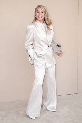 Christie Brinkley at arrivals for BRUNELLO: THE GRACIOUS VISIONARY Gala Screening, David H. Koch Theater at Lincoln Center, New York, NY, April 14, 2026. Photo By: Kristin Callahan Everett Collection BRUNELLO: THE GRACIOUS VISIONARY Gala Screening PUBLICATIONXNOTxINxCANxCHNxFRAxITAxJPNxNORxPOLxRUSxESPxUKxUSA