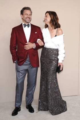Joshua Jackson, Katie Holmes at arrivals for BRUNELLO: THE GRACIOUS VISIONARY Gala Screening, David H. Koch Theater at Lincoln Center, New York, NY, April 14, 2026. Photo By: Kristin Callahan Everett Collection BRUNELLO: THE GRACIOUS VISIONARY Gala Screening PUBLICATIONXNOTxINxCANxCHNxFRAxITAxJPNxNORxPOLxRUSxESPxUKxUSA