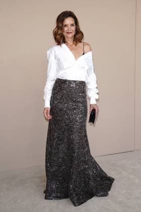 Katie Holmes at arrivals for BRUNELLO: THE GRACIOUS VISIONARY Gala Screening, David H. Koch Theater at Lincoln Center, New York, NY, April 14, 2026. Photo By: Kristin Callahan Everett Collection BRUNELLO: THE GRACIOUS VISIONARY Gala Screening PUBLICATIONXNOTxINxCANxCHNxFRAxITAxJPNxNORxPOLxRUSxESPxUKxUSA