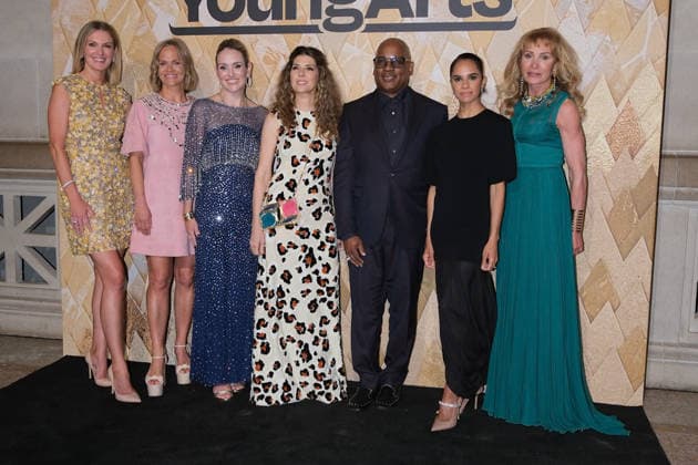 New York, NY Sarah Arison, Michi Jigarjian, Gillian Hearst-Shaw, Marisa Tomei, Misty Copeland and Sandy Tamer at the 2026 Young Arts New York Gala on April 14, 2026 Copyright: xAdMediax xMediaPunchx