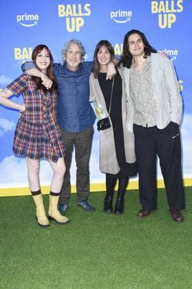 Peter Farrelly, family at arrivals for BALLS UP Premiere, Harmony Gold Theater, Los Angeles, CA, April 14, 2026. Photo By: Elizabeth Goodenough Everett Collection BALLS UP Premiere PUBLICATIONXNOTxINxCANxCHNxFRAxITAxJPNxNORxPOLxRUSxESPxUKxUSA