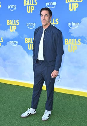 Amazon MGM Studios™s ˜Balls Up™ Premiere Sacha Baron Cohen arriving at Amazon MGM Studios™s Balls Up? premiere held at the Harmony Gold Theatre on April 14, 2026 in Los Angeles, CA. Los Angeles Harmony Gold Theatre California USA Copyright: xLeexWattx xAFF-USA.COMx