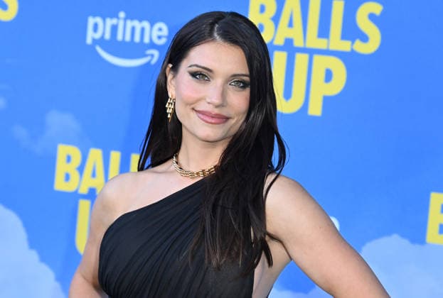 Amazon MGM Studios™s ˜Balls Up™ Premiere Eva De Dominici arriving at Amazon MGM Studios™s Balls Up? premiere held at the Harmony Gold Theatre on April 14, 2026 in Los Angeles, CA. Los Angeles Harmony Gold Theatre California USA Copyright: xLeexWattx xAFF-USA.COMx