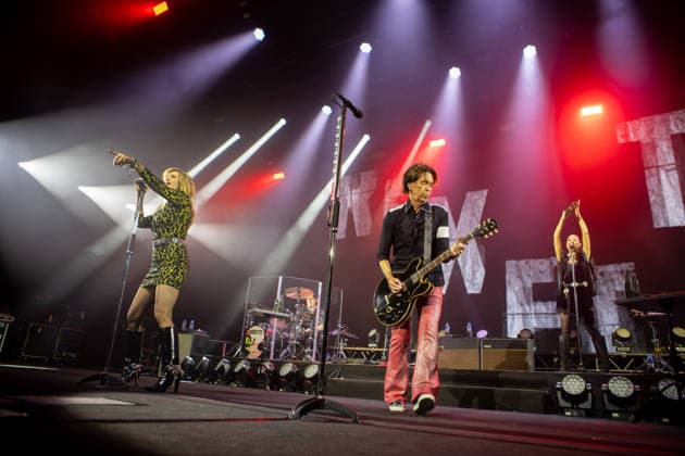 SaO PAULO, SP - 14.04.2026: BANDA SUECA ROXETTE FAZ SHOW EM SP - The Swedish band Roxette performed at the Espaco Unimed venue in Barra Funda, Sao Paulo (SP), in a show that brought fans together with a repertoire of their greatest hits. The performance marked a new phase for the group with singer Lena Philipsson taking over the vocals, keeping the duo& 39;s legacy alive in international pop rock. x2925084x  EmersonxSantos