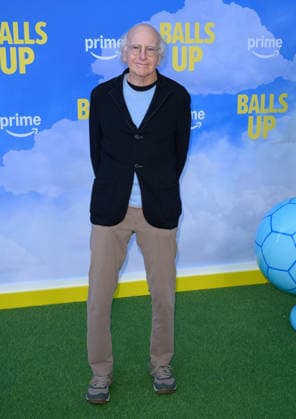 Balls Up Premiere - Los Angeles, USA LOS ANGELES, USA. April 14, 2026: Larry David at the premiere for Balls Up at the Harmony Gold Theatre. Los Angeles CA USA  Copyright: xPaulxSmith Featureflashx