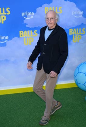 Balls Up Premiere - Los Angeles, USA LOS ANGELES, USA. April 14, 2026: Larry David at the premiere for Balls Up at the Harmony Gold Theatre. Los Angeles CA USA  Copyright: xPaulxSmith Featureflashx