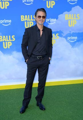 Balls Up Premiere - Los Angeles, USA LOS ANGELES, USA. April 14, 2026: Benjamin Bratt at the premiere for Balls Up at the Harmony Gold Theatre. Los Angeles CA USA  Copyright: xPaulxSmith Featureflashx