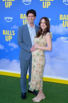 Balls Up Premiere - Los Angeles, USA LOS ANGELES, USA. April 14, 2026: Andrew Muscato & Kiana Muscato at the premiere for Balls Up at the Harmony Gold Theatre. Los Angeles CA USA  Copyright: xPaulxSmith Featureflashx