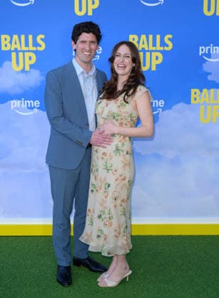 Balls Up Premiere - Los Angeles, USA LOS ANGELES, USA. April 14, 2026: Andrew Muscato & Kiana Muscato at the premiere for Balls Up at the Harmony Gold Theatre. Los Angeles CA USA  Copyright: xPaulxSmith Featureflashx