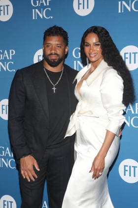 FIT Annual Gala Fit Annual Gala Honoring Gap Inc. President and CEO Richard Dickson Featuring: Russell Wilson, Ciara Where: New York, New York, United States When: 14 Apr 2026 Credit: Udo Salters WENN New York New York United States Copyright: xUdoxSalters WENNx wenn41243331 DS7x wenn41243331