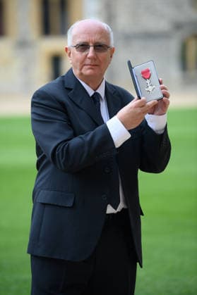 Investiture at Windsor Castle, Windsor, UK - Wed 15 April 2026 John Pickford - lately News Editor In Chief, Bauer Media is awarded an MBE for services to Broadcasting and Local News at Windsor Castle, Windsor, England, UK on Wednesday 15 April, 2026., Credit:Justin Ng Avalon UK, England, Windsor, Windsor Castle  Copyright: xJustinxNgx xAvalonx 1091227761