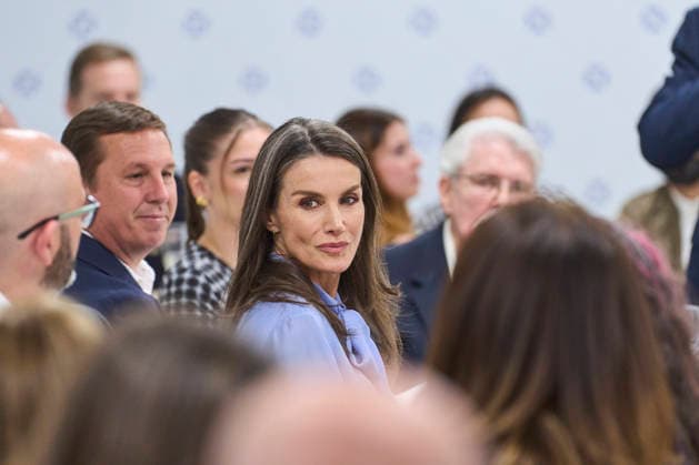 Spanish Royals visit to the Jose Maria de Llanos Foundation Queen Letizia of Spain visit to the Jose Maria de Llanos Foundation to mark the 25th anniversary of the Escuela de Hosteleria del Sur at Jose Maria de Llanos Foundation on April 15, 2026 in Madrid, Spain Photo by IMAGO MPG Madrid Jose Maria de Llanos Foundation Madrid Spain  Copyright: xMPGx