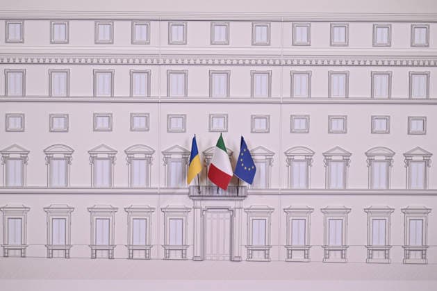 News - Prime Minister Giorgia Meloni receives Ukrainian President Volodymyr Zelensky at Palazzo Chigi Prime Minister Giorgia Meloni of Italy meets Volodymyr Zelensky, President of Ukraine at Palazzo Chigi on April 15, 2026 in Rome, Italy. Rome Palazzo Chigi Italy Copyright: xDomenicoxCippitellix xLiveMediax LPN_2392950