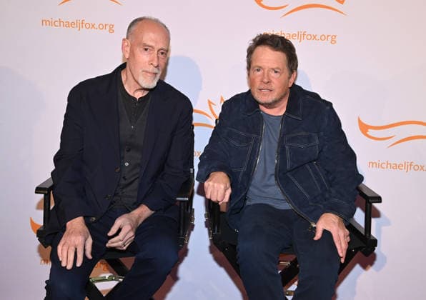 ˜A Country Thing Happened On The Way to Cure Parkinson™s™ Benefitting The Michael J. Fox Foundation Mark Cohn and Michael J. Fox arriving at The Michael J. Fox Foundation™s A Country Thing Happened On The Way to Cure Parkinson™s held at The Fisher Center for the Performing Arts on April 15, 2026 in Nashville, TN. Nashville The Fisher Center for the Perfor Tennessee USA Copyright: xTammiexArroyo AFF-USA.comx