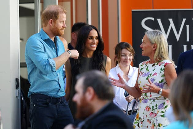 HARRY AND MEGHAN AUSTRALIA VISIT, Prince Harry and Meghan, the Duke and Duchess of Sussex are seen leaving at Swinburne University after a visit at the ÔbatyrÕ, a mental health engagement programme service during a visit to Australia, Melbourne, Thursday, April 16, 2026. ( NO ARCHIVING MELBOURNE VICTORIA AUSTRALIA  Copyright: xCONxCHRONISx 20260416167230298514