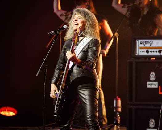 Suzi Quatro performs live at The London Palladium in London, UK on 15th April 2026 Suzi Quatro performs live at The London Palladium in London, UK on 15th April 2026, Credit:Manuela Langotsch Avalon United Kingdom, London, London Palladium  Copyright: xManuelaxLangotschx xAvalonx 1091444422