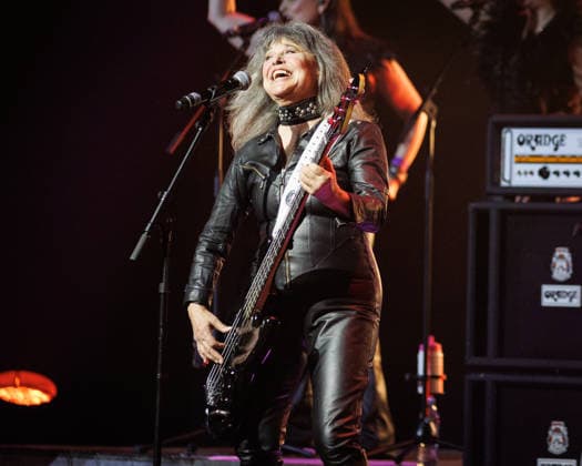 Suzi Quatro performs live at The London Palladium in London, UK on 15th April 2026 Suzi Quatro performs live at The London Palladium in London, UK on 15th April 2026, Credit:Manuela Langotsch Avalon United Kingdom, London, London Palladium  Copyright: xManuelaxLangotschx xAvalonx 1091444610