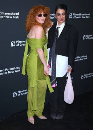Planned Parenthood Gala 2026 - NYC Natasha Lyonne and Lizzi Bougatsos attend the 2026 Planned Parenthood Gala honoring Pink at Cipriani South Street in New York, NY on April 15, 2026. Photo by Charles Guerin ABACAPRESS.COM New York City NY United States  Copyright: xGuerinxCharles ABACAx
