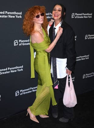 Planned Parenthood Gala 2026 - NYC Natasha Lyonne and Lizzi Bougatsos attend the 2026 Planned Parenthood Gala honoring Pink at Cipriani South Street in New York, NY on April 15, 2026. Photo by Charles Guerin ABACAPRESS.COM New York City NY United States  Copyright: xGuerinxCharles ABACAx