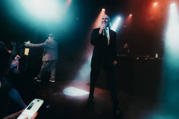 Pete & Bas live in Copenhagen, Denmark Copenhagen, Denmark. 15th, April 2026. The British hip hop duo Pete & Bas performs a live concert at Pumpehuset in Copenhagen. Here rapper Basil Bellgrave, a.k.a. Bas, is seen live on stage. Denmark, Copenhagen  Copyright: xGonzalesxPhoto MathiasxKristensenx