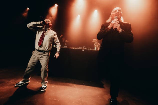 Pete & Bas live in Copenhagen, Denmark Copenhagen, Denmark. 15th, April 2026. The British hip hop duo Pete & Bas performs a live concert at Pumpehuset in Copenhagen. Denmark, Copenhagen  Copyright: xGonzalesxPhoto MathiasxKristensenx