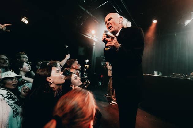 Pete & Bas live in Copenhagen, Denmark Copenhagen, Denmark. 15th, April 2026. The British hip hop duo Pete & Bas performs a live concert at Pumpehuset in Copenhagen. Here rapper Basil Bellgrave, a.k.a. Bas, is seen live on stage. Denmark, Copenhagen  Copyright: xGonzalesxPhoto MathiasxKristensenx