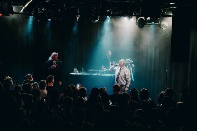 Pete & Bas live in Copenhagen, Denmark Copenhagen, Denmark. 15th, April 2026. The British hip hop duo Pete & Bas performs a live concert at Pumpehuset in Copenhagen. Denmark, Copenhagen  Copyright: xGonzalesxPhoto MathiasxKristensenx