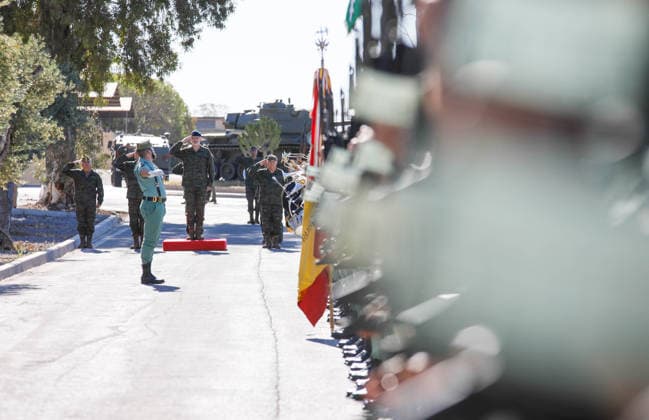 The King, Felipe VI, supervises in Viator Almería the project of the Experimental Brigade 2035 King Felipe VI visits the military base Álvarez de Sotomayor in Viator Almería to know the progress of the project of the Experimental Brigade 2035 On April 16, 2026 in Viator, Almería Andalucía, Spain This visit is part of the Tactical Experimentation Campaign number 3 organized by the Future Force Center of the Spanish Army, based on battlefield robotization and new combat strategies A project that constitutes the main framework for the practical implementation of experimentation activities linked to the transformation process of the Army 16 APRIL 2026 Marian Leó Almeria Andalucia, Spain Almeria Andalucia, Spain Spain Spain  Copyright: xMarianxLeonx 7445065