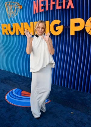 Cast member Kate Hudson attends the premiere of Netflix s Season 2 TV series sport comedy Running Point at the Egyptian Theatre in the Hollywood section of Los Angeles on Wednesday, April 15, 2026..Storyline: Isla Gordon, overlooked her whole life, is appointed President of the LA Waves basketball team, a family business, when her brother enters rehab. She aims to prove she is the right choice despite skepticism.  LAP2026041505 JIMxRUYMEN