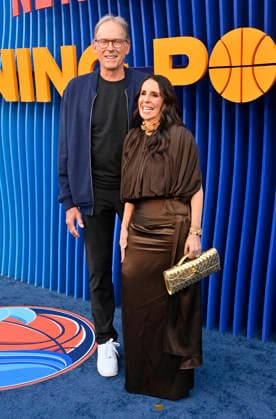 CKurt Rambis and and his Linda Rambis attend the premiere of Netflix s Season 2 TV series sport comedy Running Point at the Egyptian Theatre in the Hollywood section of Los Angeles on Wednesday, April 15, 2026..Storyline: Isla Gordon, overlooked her whole life, is appointed President of the LA Waves basketball team, a family business, when her brother enters rehab. She aims to prove she is the right choice despite skepticism.  LAP2026041509 JIMxRUYMEN